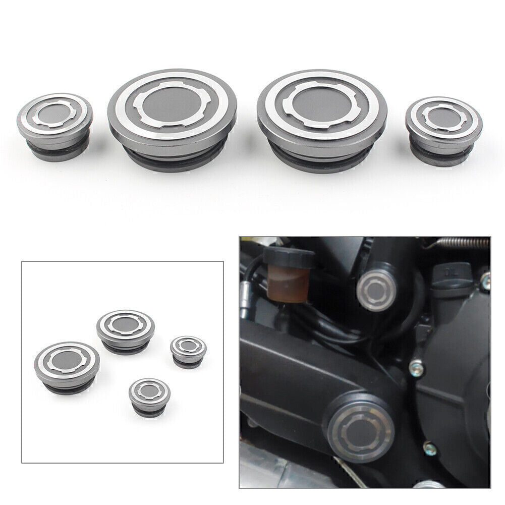 Gear Frame Bar Screw Hole Dust Cap Plug for Ducati Scrambler 800 400