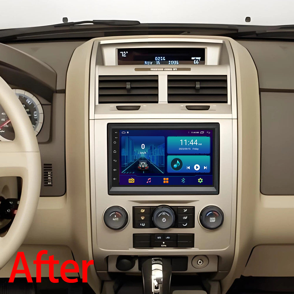 Android Auto Carplay for Ford Escape 2008-2012 Car Stereo Radio GPS Navi Screen