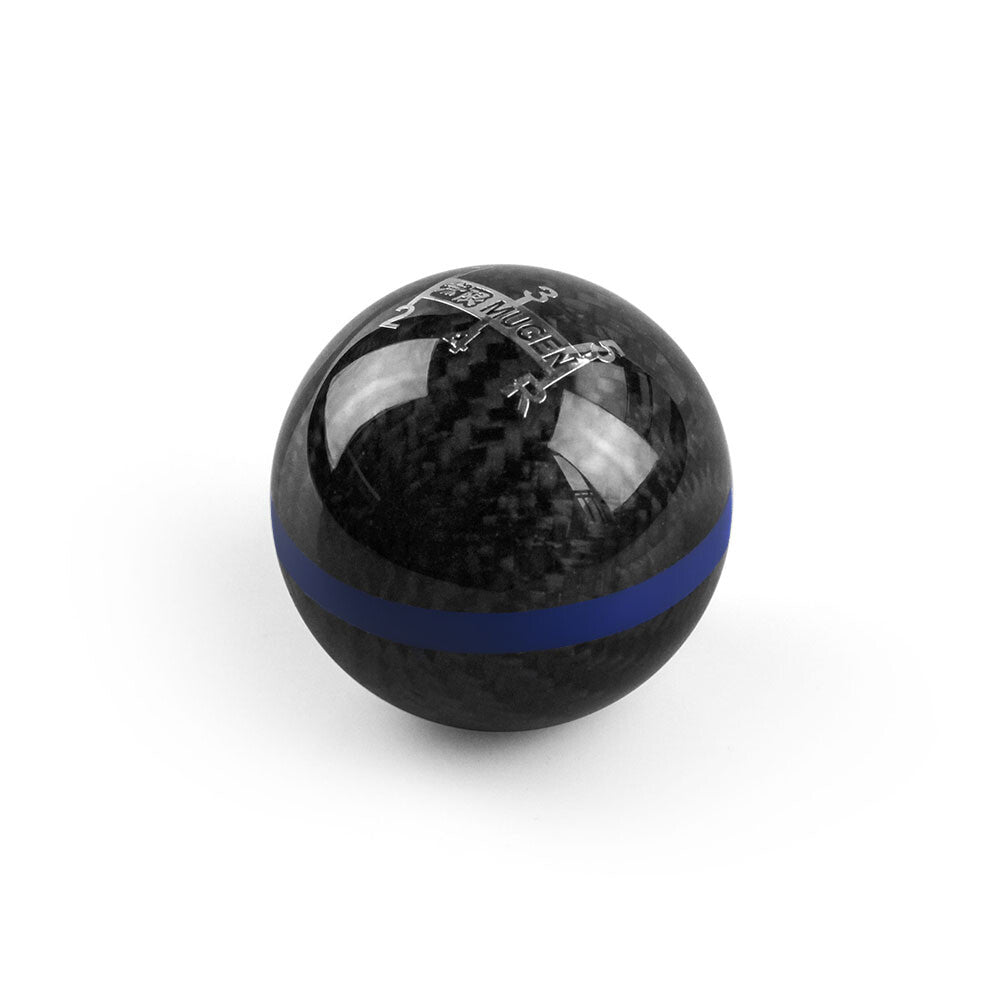5/6 Speed Racing Real Carbon Fiber Shift Shifter Knob RED Manual MT Ball Gear