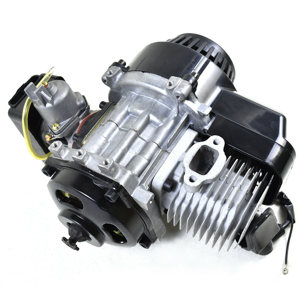 50cc 49cc 2-stroke engine + electric starter motor pocket off-road bicycle go-kart all-terrain vehicle