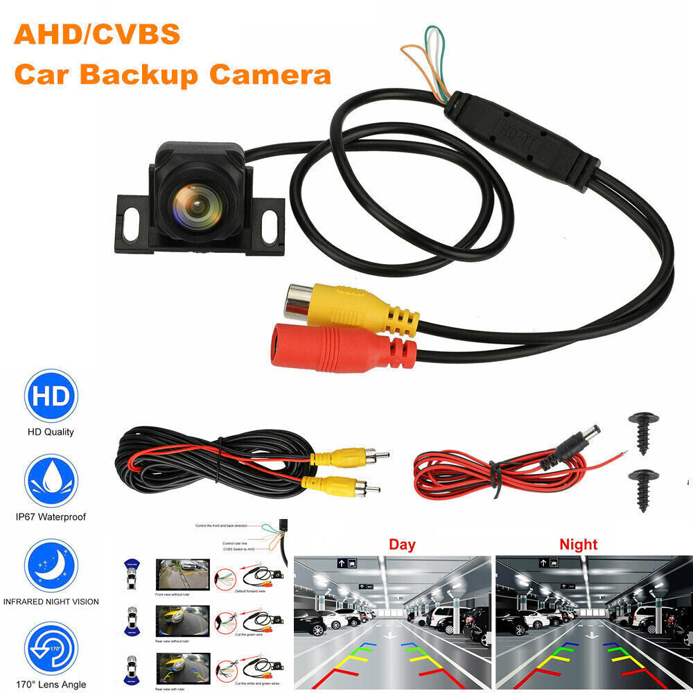 AHD/CVBS Car Backup Camera Rearview Night Vision Video Parking Camera n