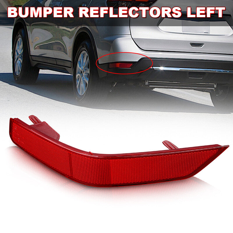 Driver Rear Bumper Side Marker Reflector for Nissan Rogue 2017 2018 2019 2020