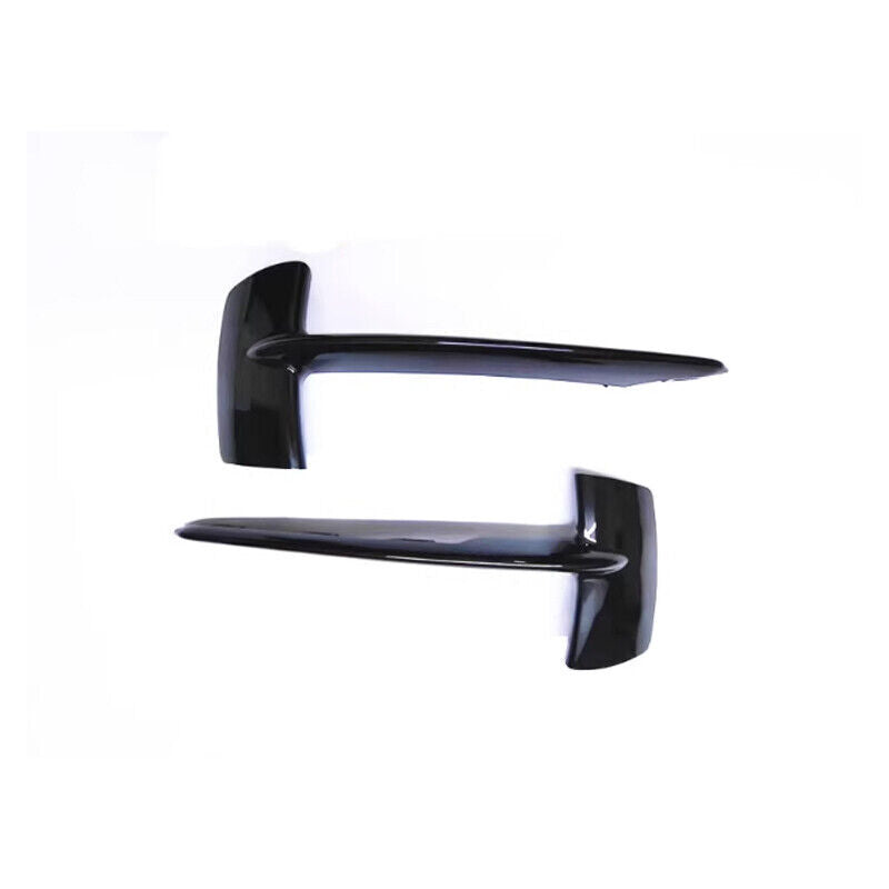 2Pcs For X5 F15 Front Bumper Pure Black Excellence Chrome Grill Left +Right v