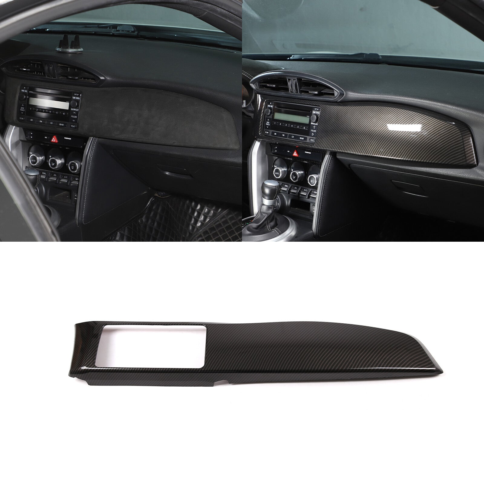 Black interior armrest box privacy storage box suitable for Tundra 2022-2023 - v
