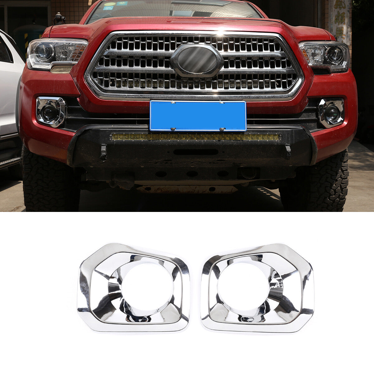 Front Pair Indoor Interior Door Handle Cover for for Hyundai Santa Fe- v
