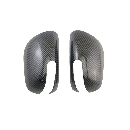 Car Carbon Fiber Style Rearview Mirror Cover Trim for Scion xB Wagon 2008-2015