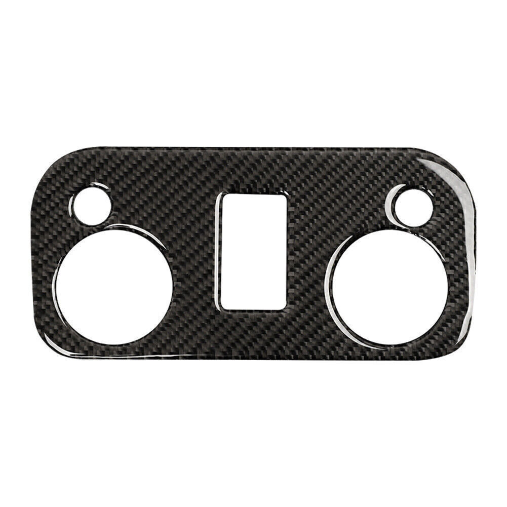Carbon Fiber Inner Interior Accessories Cover Trim Fit for Ford for Mustang 2015-19