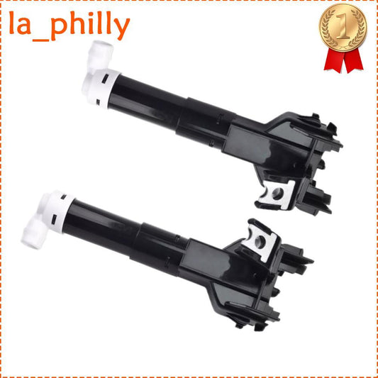 Pair Front Headlight Washer Jet Nozzle For Prius 2010 2011 2012 2014 2014 2015