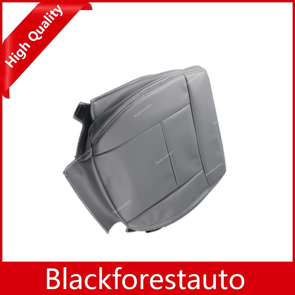 Fit for 2004-08 for Ford F-150 Lariat XLT Driver Side Bottom Gray Leather for Seat Cover Q