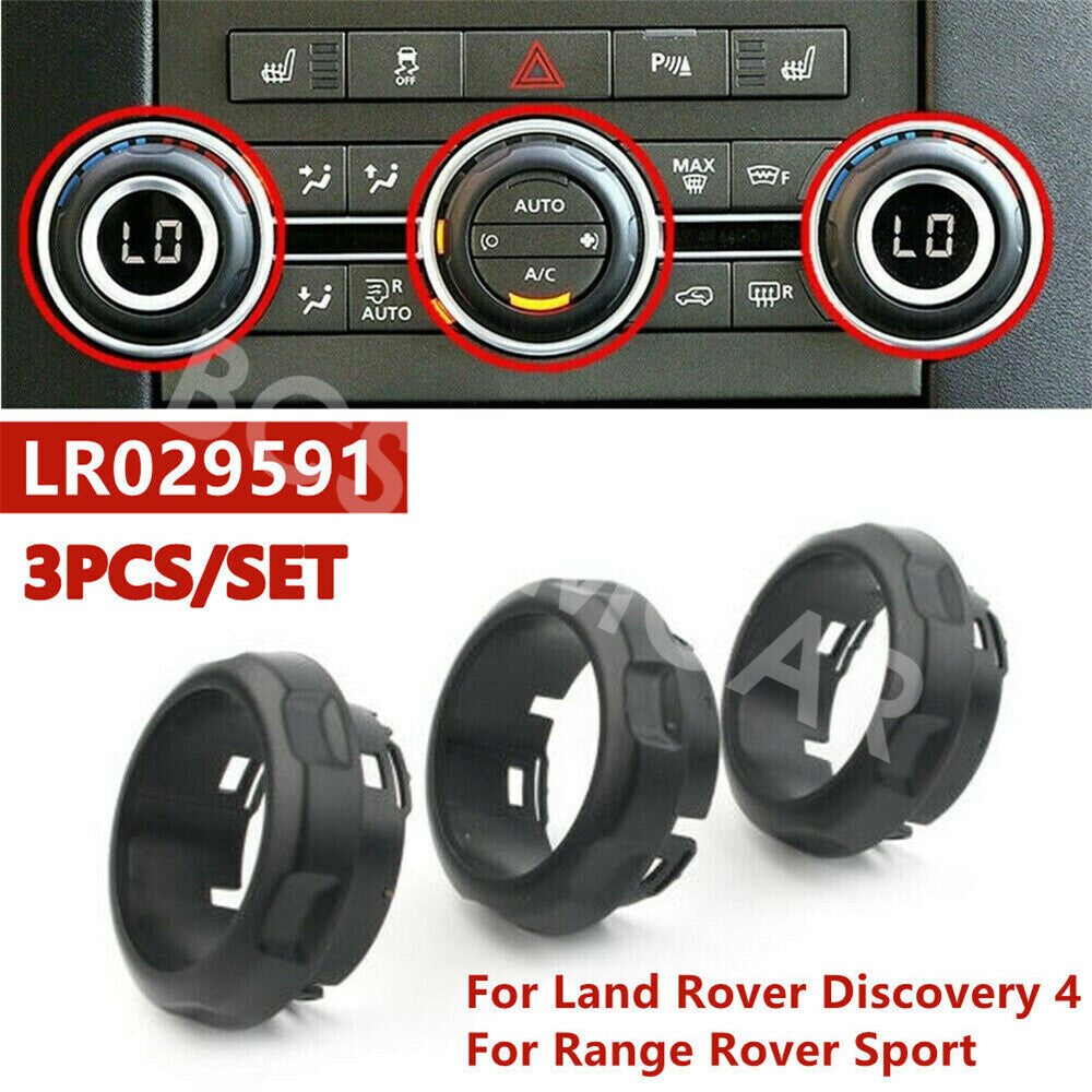 Car A/C Swicth Knob Accessory LR029591 Fit for Land Rover Discovery 4 2009-2016 Q