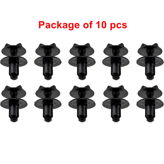 10 Nylon Molded Clips for Volkswagen Beetle 113-853-585C - Decorative Fixing Buckles and Rivets