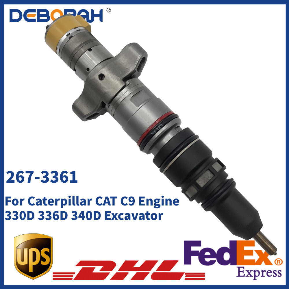 267-3361 Common Rail Fuel Injector for CAT C9 330D 340D 336D Excavator CNDIP