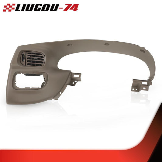 Fits 1997-03 for F150 Brown Dashboard Speedo Instrument Panel Bezel Trim Panel - v