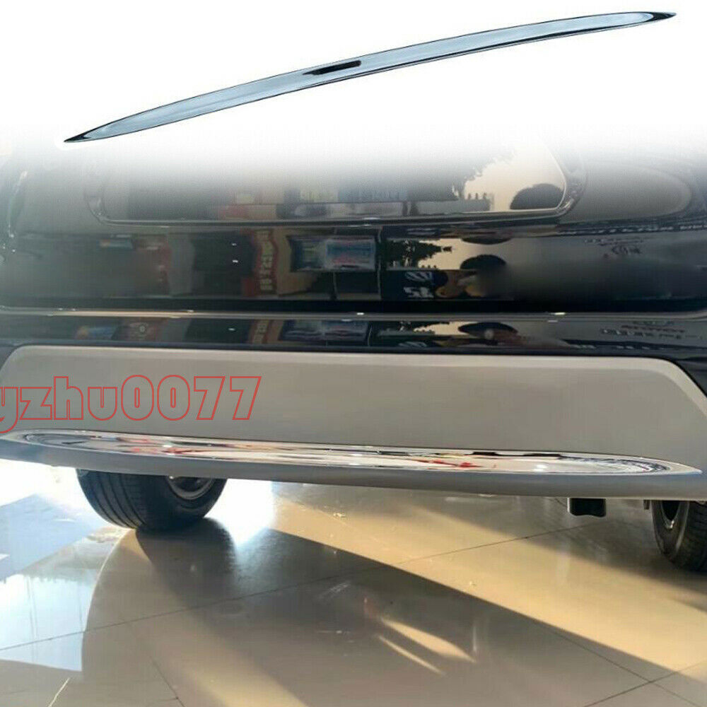 20-22 for Toyota Highlander Chrome Rear Bumper Lip Molding Protector Cover Trim
