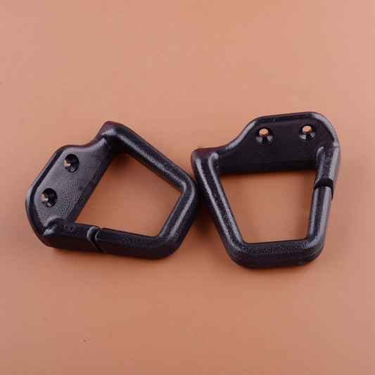 2x Black for Seat Belt Shoulder Guide Clip Loops Fit for Chevy Camaro Firebird v