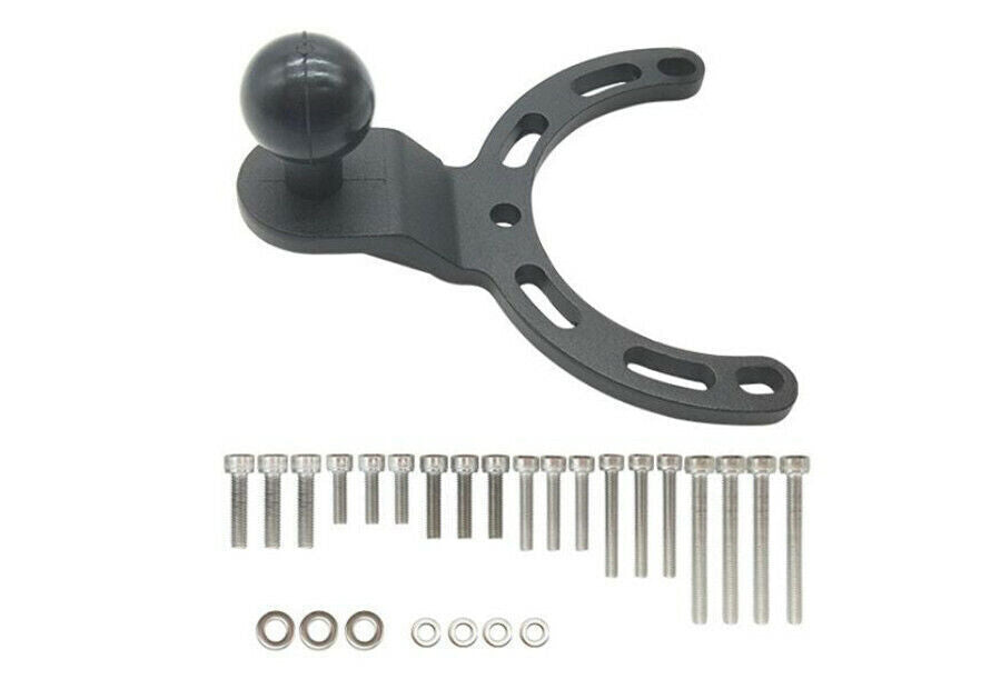 Motorcycle Bike Adjustable Tank Mount Bracket Hoder Kit Aluminum Alloy US Stock Q