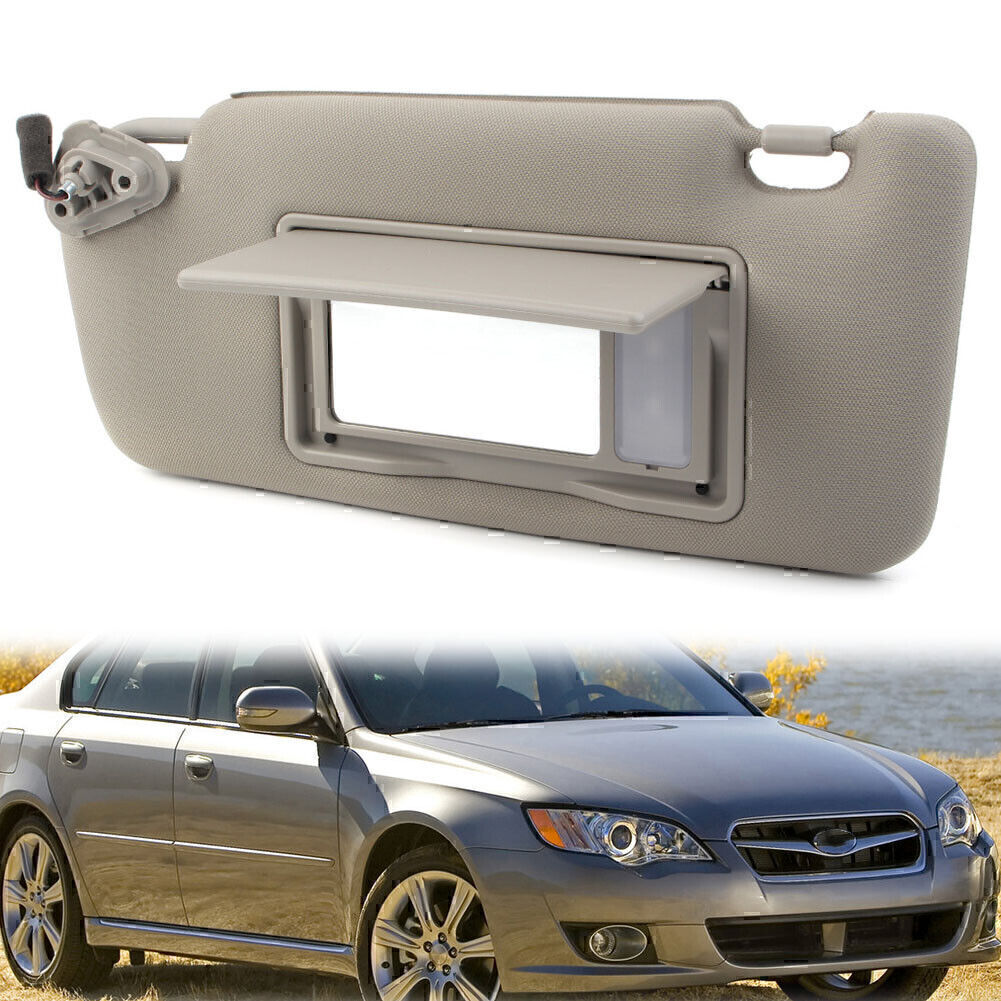 Sun Visor Left Gray for Subaru Legacy Outback 2005-2009 2008 2007 92011AG55AOR
