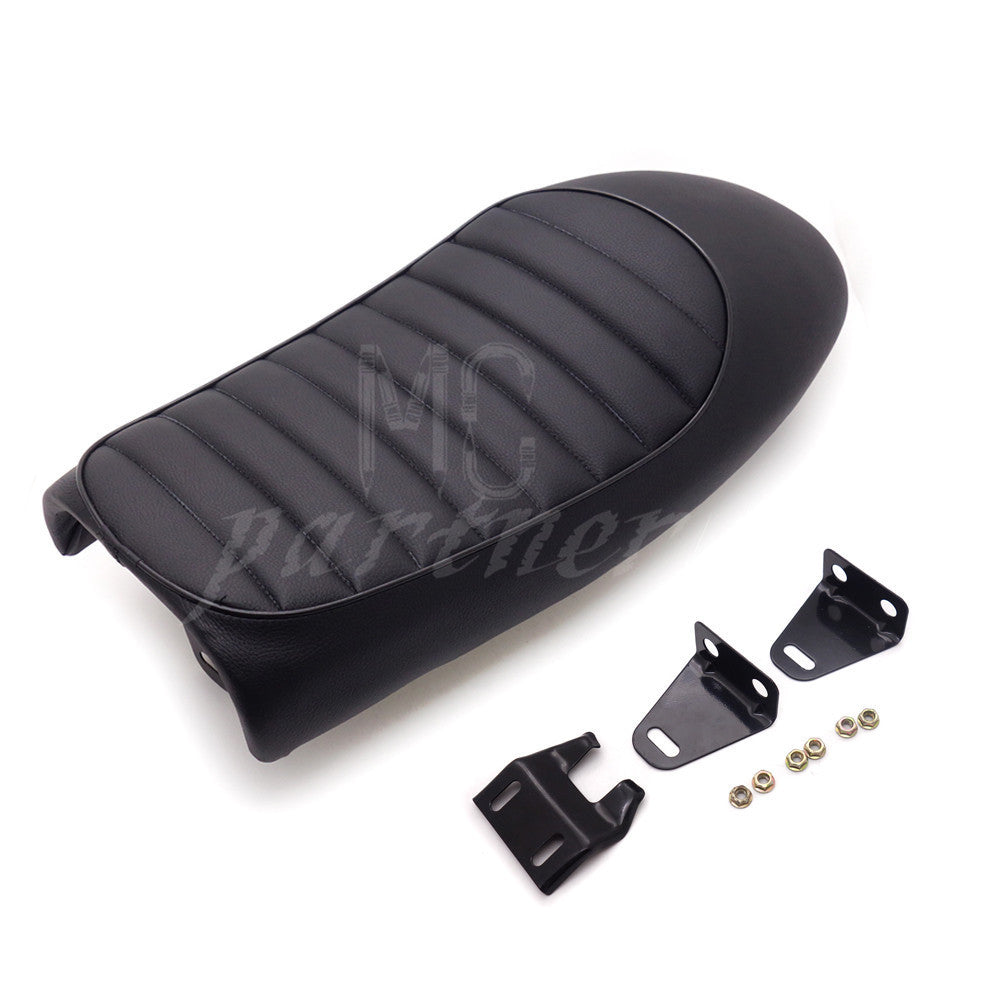 Black Hump Custom Cafe Racer for Seat Vintage Saddle for Honda CB350 CB450 CB750 Q