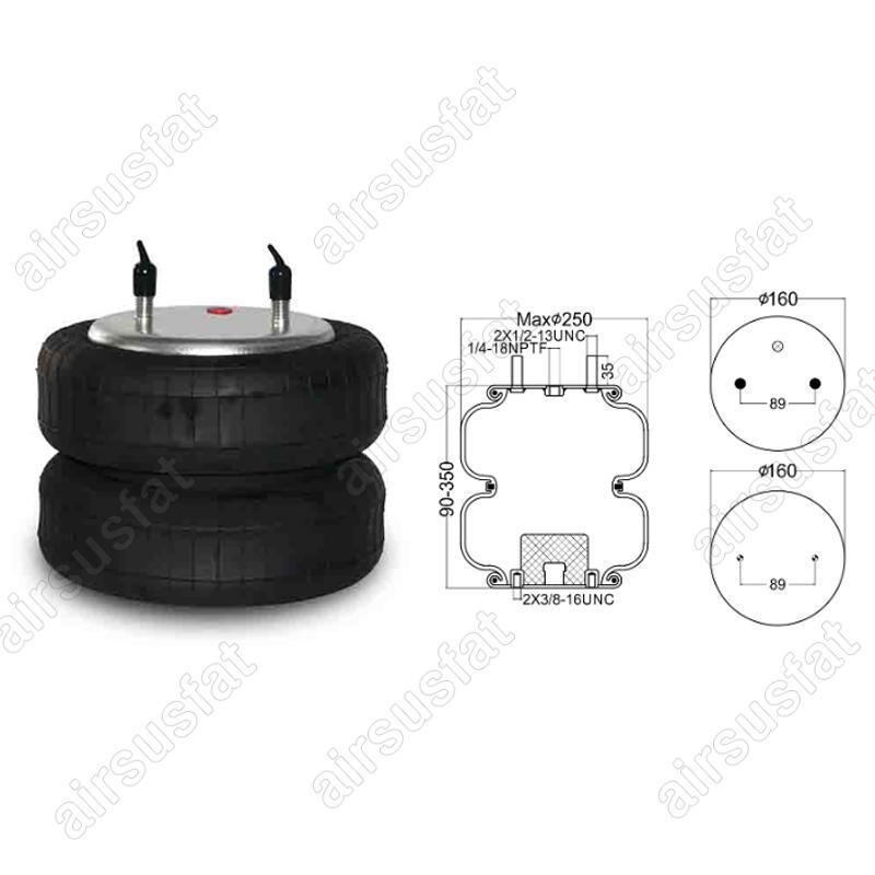 For Firestone W01-358-6948 2B9-251 Air Suspension Spring Bag Assembly