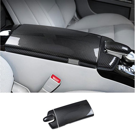 Carbon Fiber Fuel Tank Oil Gas Cover Trim for C-HR CHR LHD 2018-2022 v