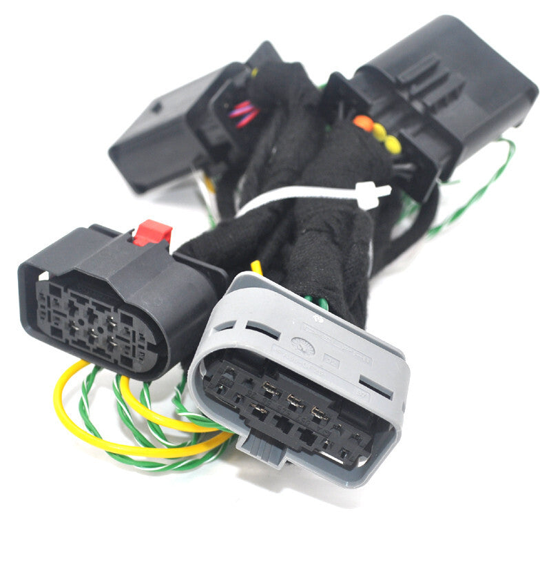 2x Retrofit facelift LCI Led Head light cable loom adaptor for Mercedes W205 GLC v