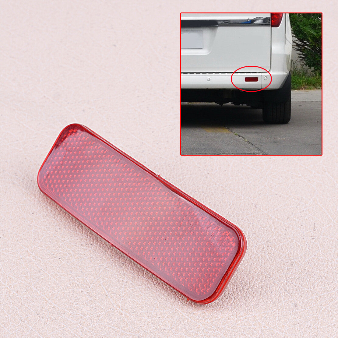 Right Rear Bumper Reflector Brake Light Lamp Fit for Transit Van 2014+ v