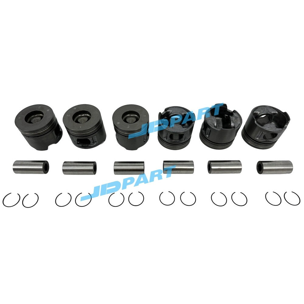 6-piece 94mm piston kit for 1HD 1HD-DI-24V engine parts