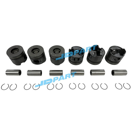 6-piece 94mm piston kit for 1HD 1HD-DI-24V engine parts