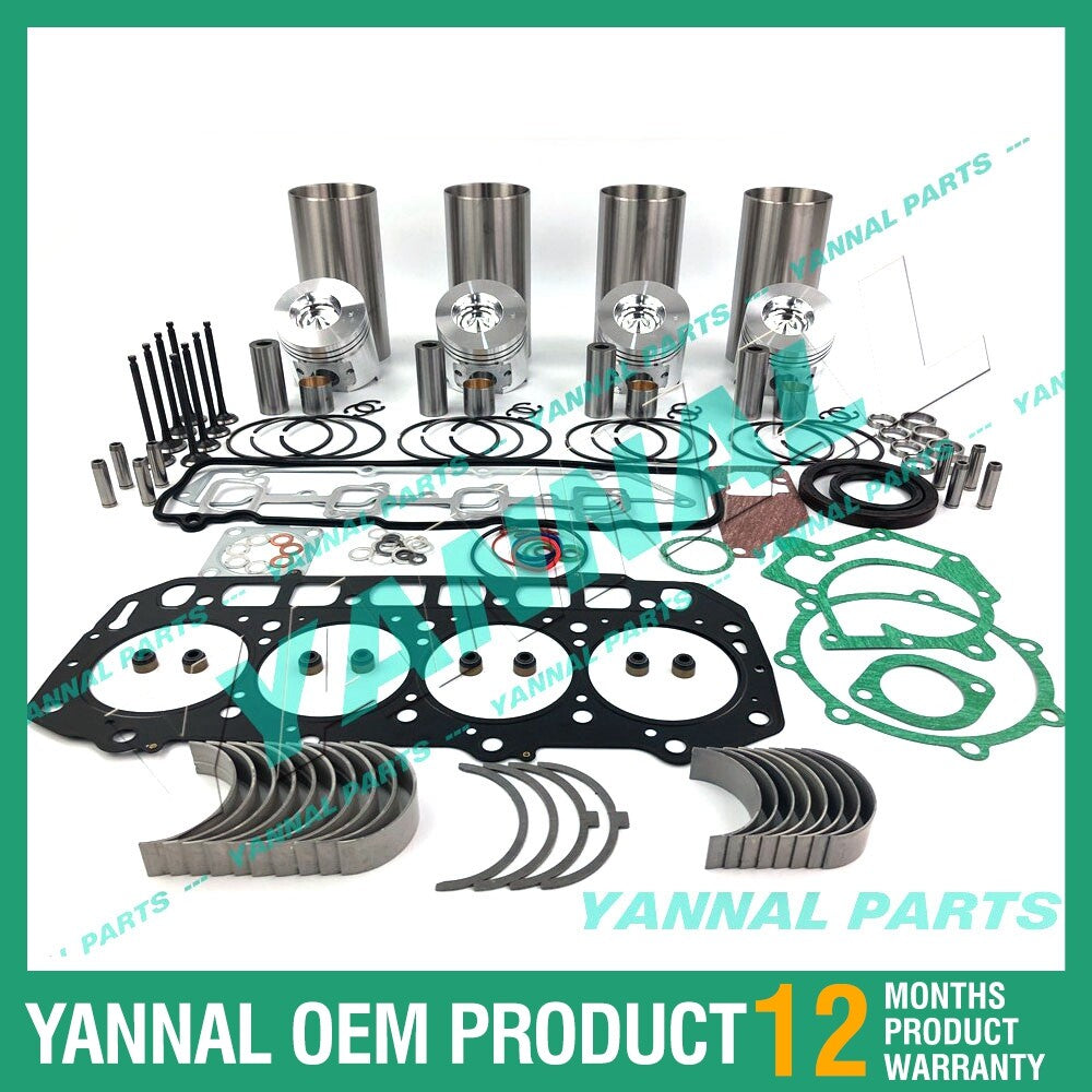 The all-new 4TNE98 engine OVERHAUL REBUILD kit is compatible with the engine EXCAVATOR.