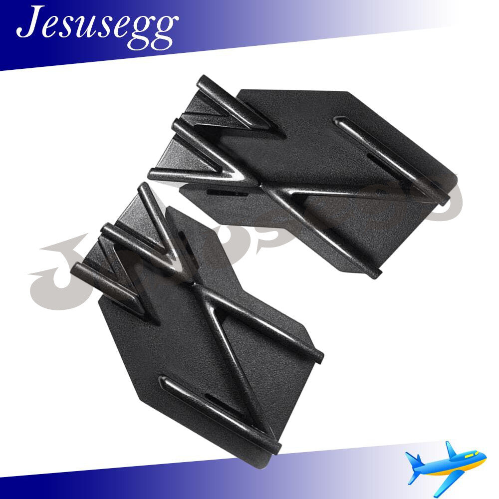 2X for Lexus RX300 450 F-Sport Right+Left Front Bumper Tow Hook Cover Grill Cap Q