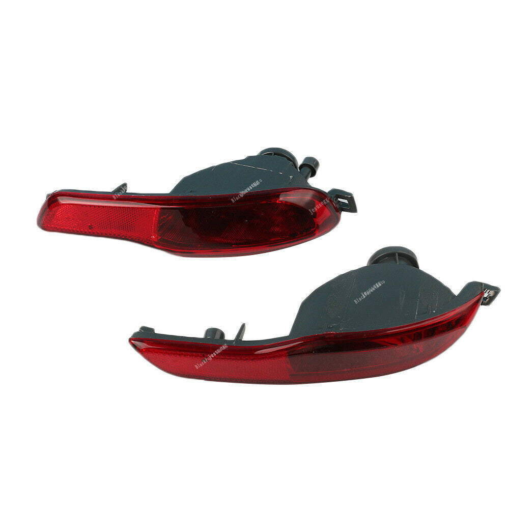 RHLH Rear Bumper Brake Fog Light Reflector Lamp Cover for Jeep Cherokee 2014-18