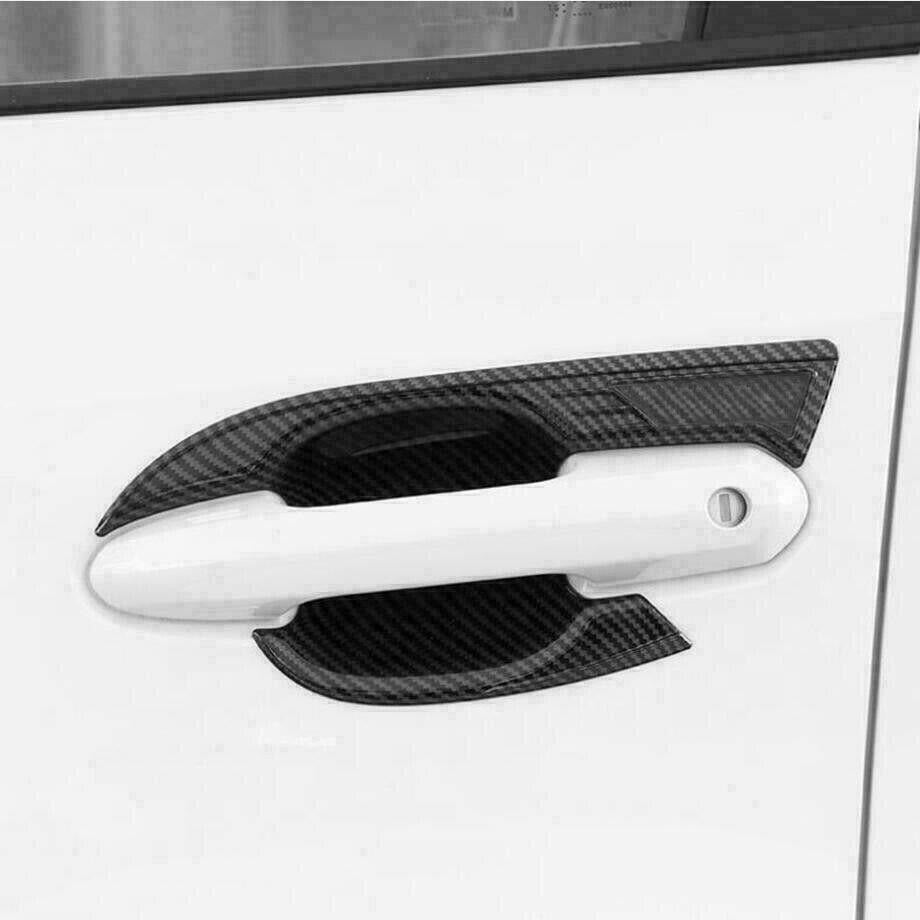 2For F150 2021-2023 Carbon Fiber Dashboard Side Air Vent Outlet Cover Trim v