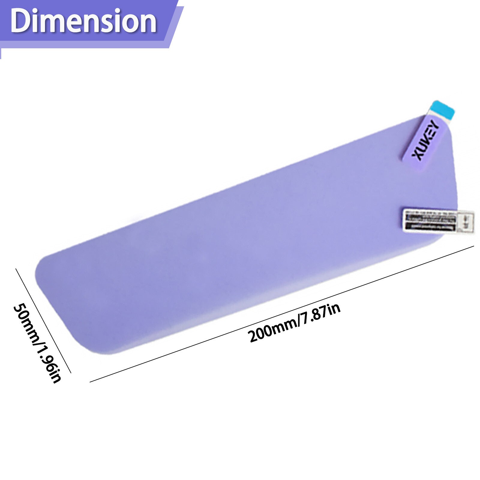 Rearview Interior Mirror Anti - Glare Blind Spot Wipes Scraper Transparent Car