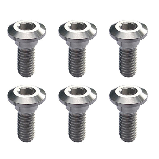 6pcs Brake Disc Bolts M8 X 20mm for Ducati Sport GT1000 Mille Alloy v