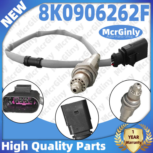 Downstream oxygen sensor 8K0906262F is suitable for Audi A4, A5, A6, A7, Q5, Q7, and Touraeg. n