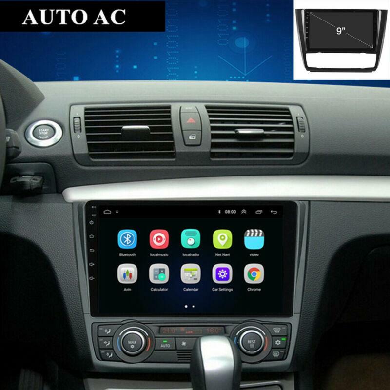 9'' Android 10.1 Car Stereo Radio for 04-11 1 E88 E82 E81 E87 Automatic AC - n