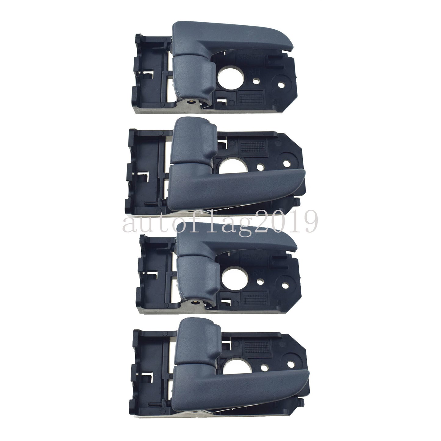 Gray interior door handle 4-piece set FL RL RR suitable for Kia Spectra 2004-2009- v