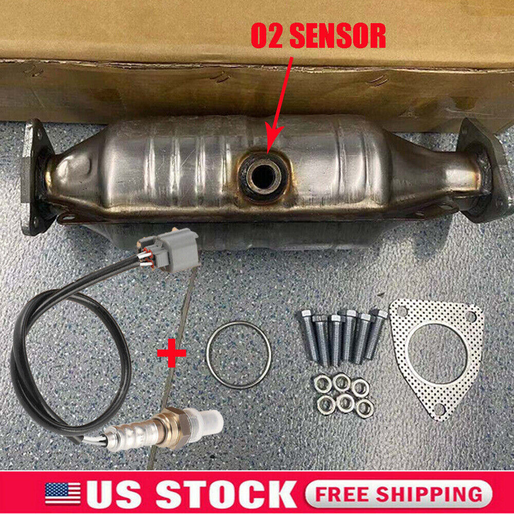 Catalytic Converter w/ Rear O2 Sensor For 1998 1999 2000-2002 for Honda Accord US