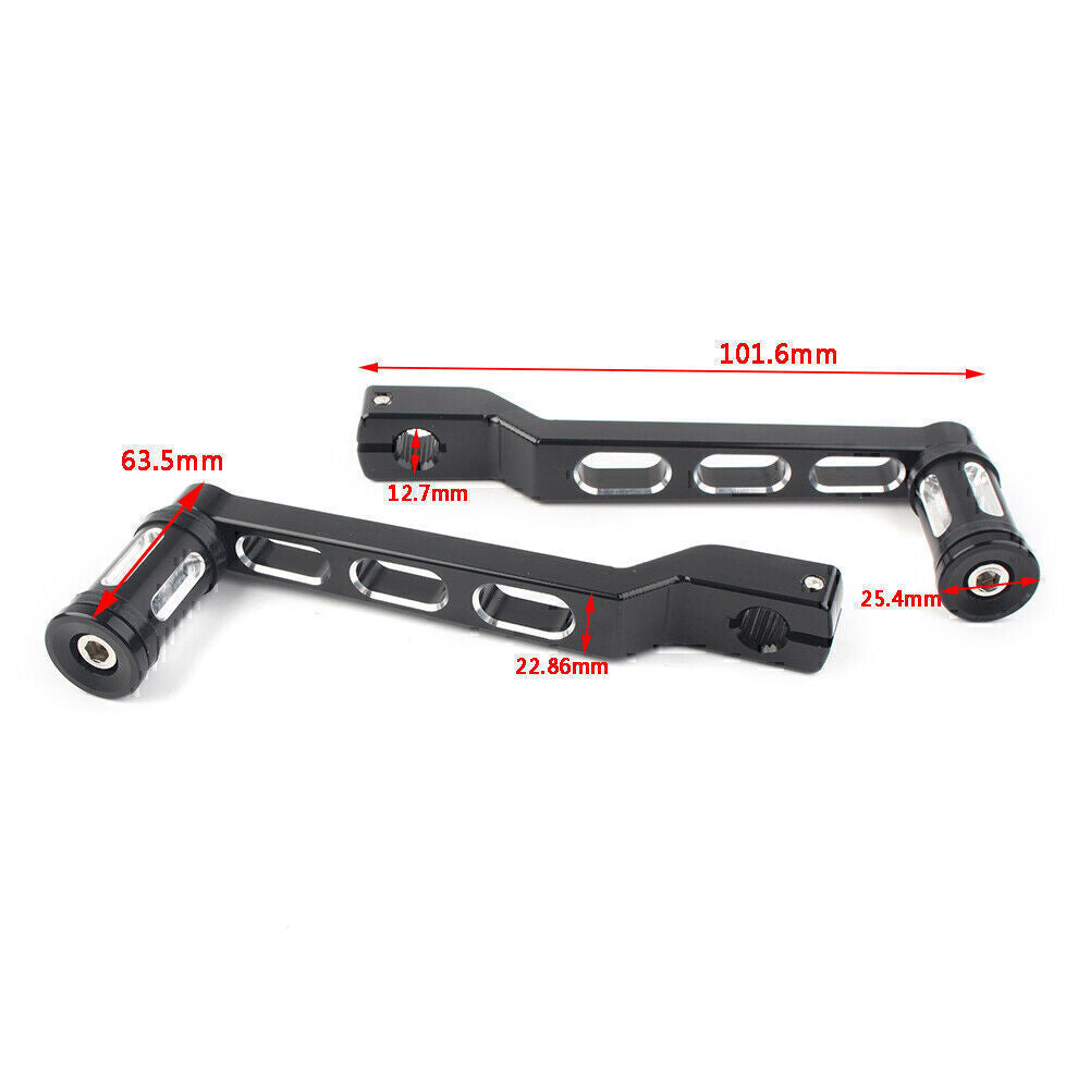 Arm Heel&shift toe levers w/Shifter Pegs for Harley Touring Road King Glide Q