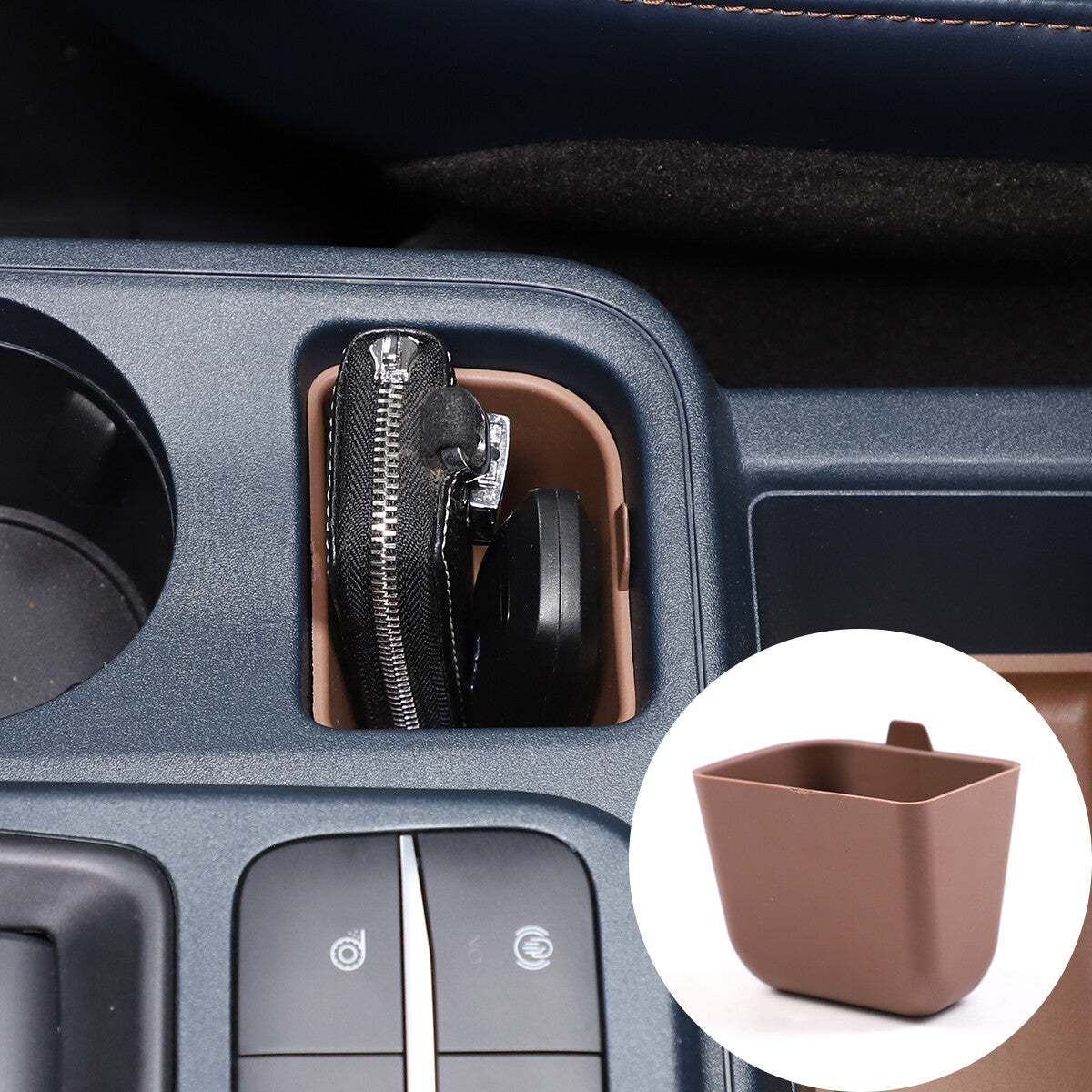 Dash Console Air Condition Knob Red Trim for Corolla 2019-2024- v