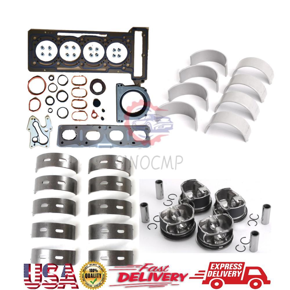 M270 Engine Overhaul Rebuild Kit Pistons Rings Set Crankshaft for Mercedes-Benz