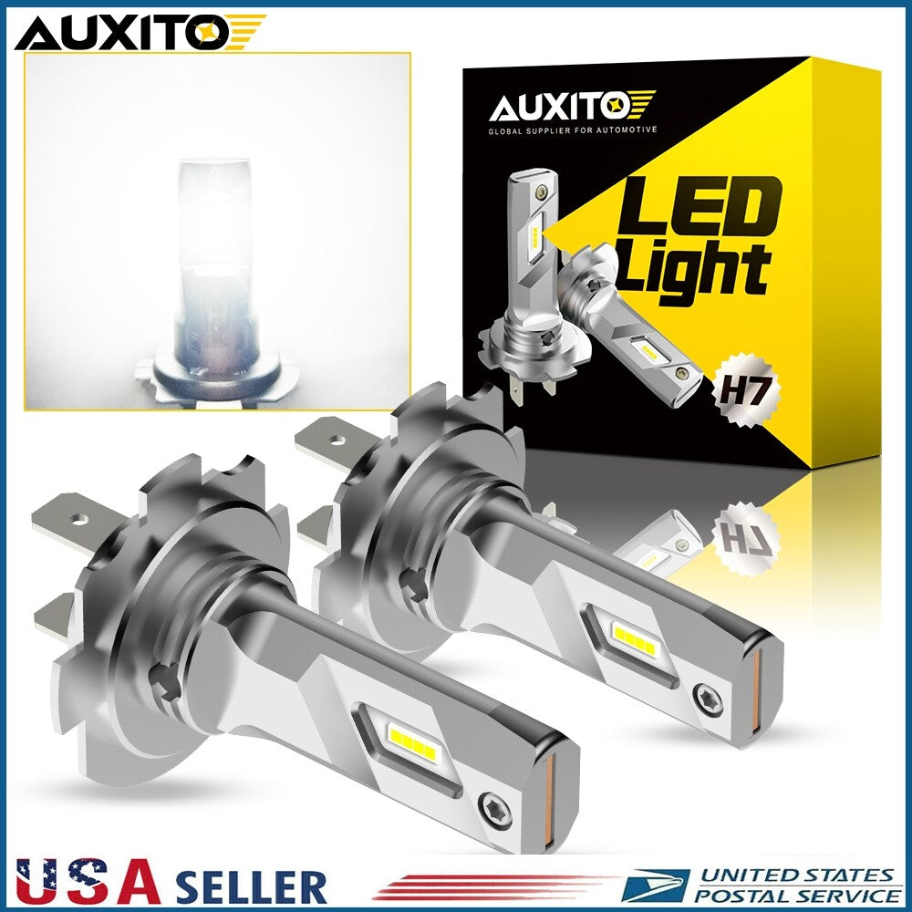 CANBUS H7 LED White Water Products 22000LM Thin/Buddha Light 6500K- v