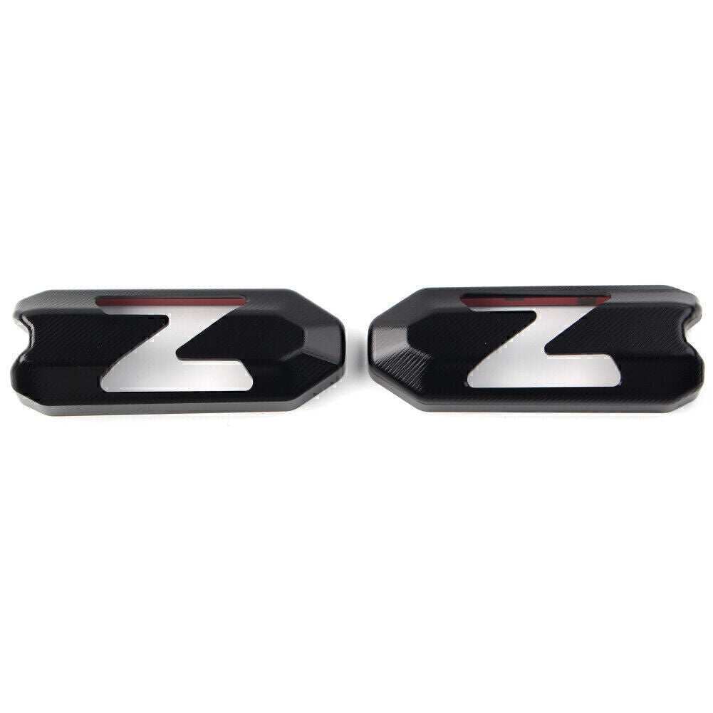Pair Turn Signal Light Cover Guard for KAWASAKI Z900 Z1000R 2018-2022 Black Q