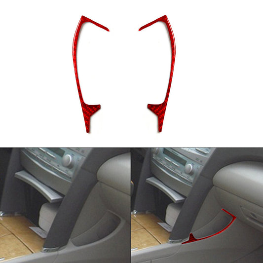 2X Gloss Black Front Window Control Panel Cover Trim for Chrysler 200 2015-2017 v