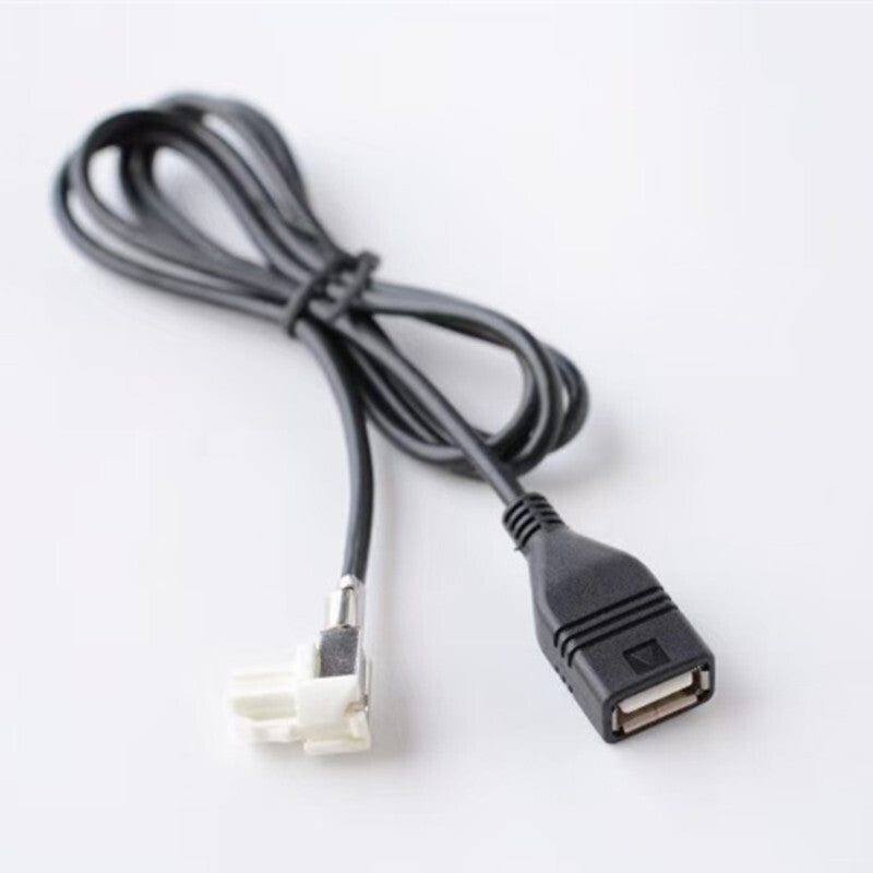 4 Pin Car Radio USB LVDS Video Cable Connector Wire Harness for BMW 5 Series CIC