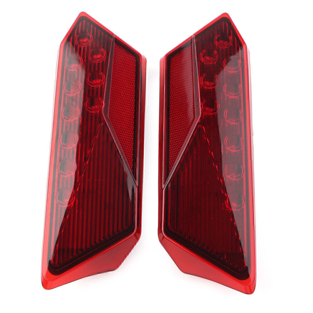 For 2014-2018 for Polaris RZR 1000 XP 900 900s 900xc Turbo Black LED Tail Red Lights