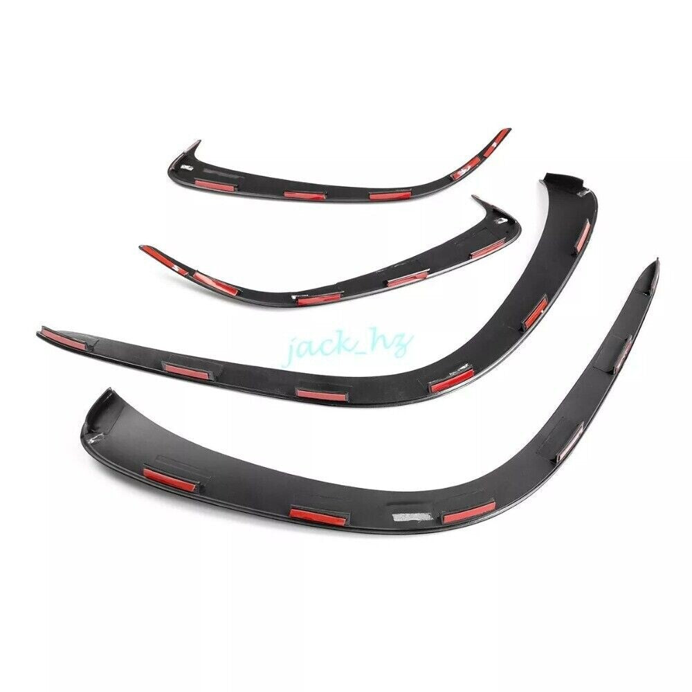 Black Front Rear AMG Bumper Fog Light Trims For 2020-2021 for Mercedes GLE W167,V167 n