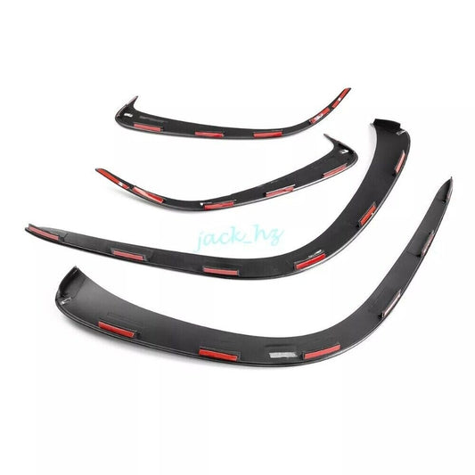 Black Front Rear AMG Bumper Fog Light Trims For 2020-2021 for Mercedes GLE W167,V167 n