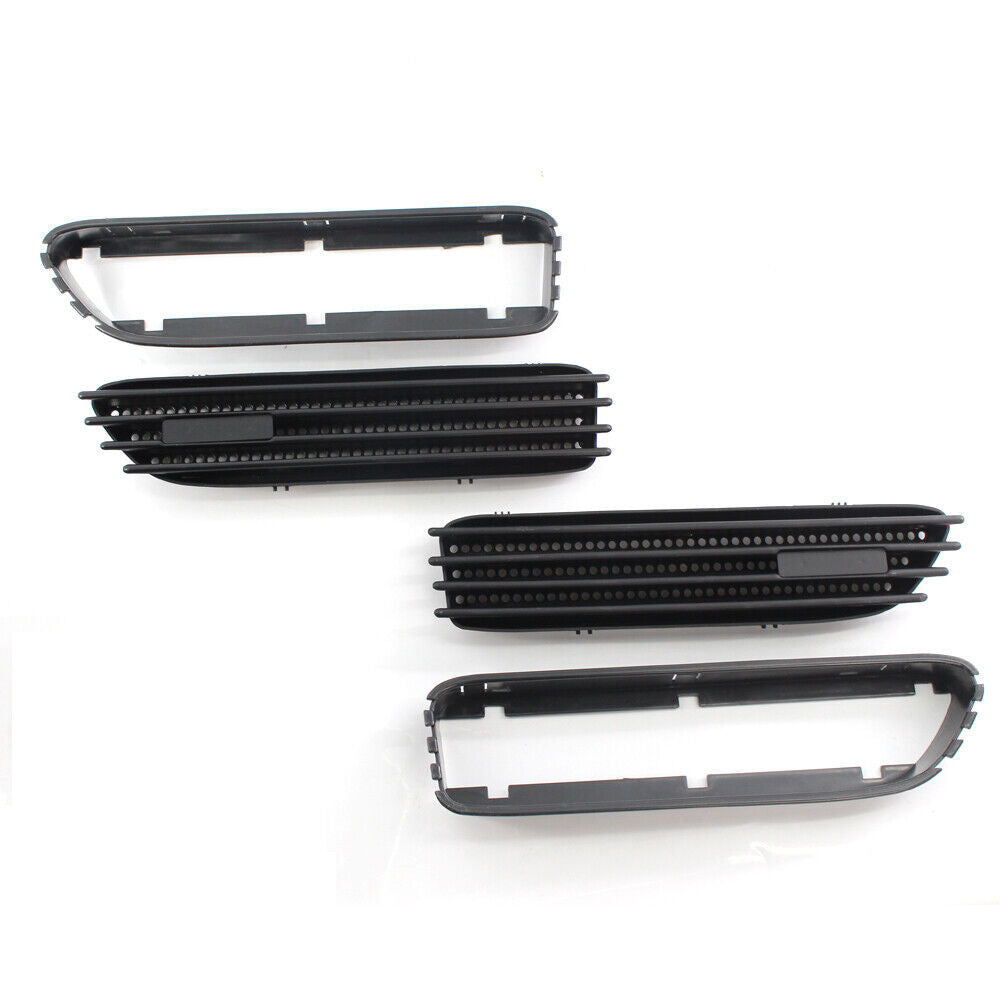 Replacement Black Side Grill Grille Fender Vents Fits For E46 M3 2D 4D 2001-2006
