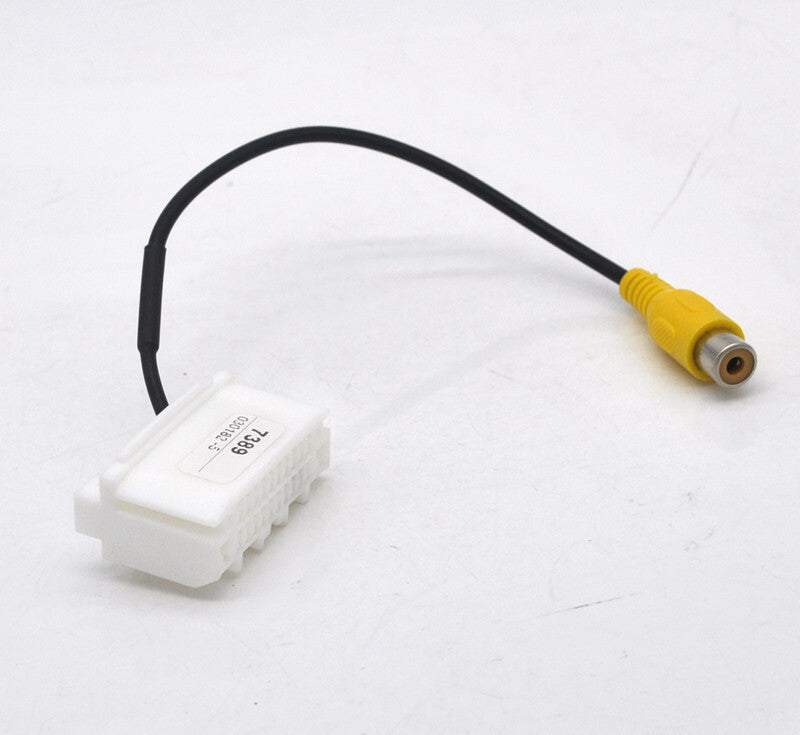 Reverse Backup Camera RCA Cable wire Adapter for Jeep for Wrangler 07-17 Radio v